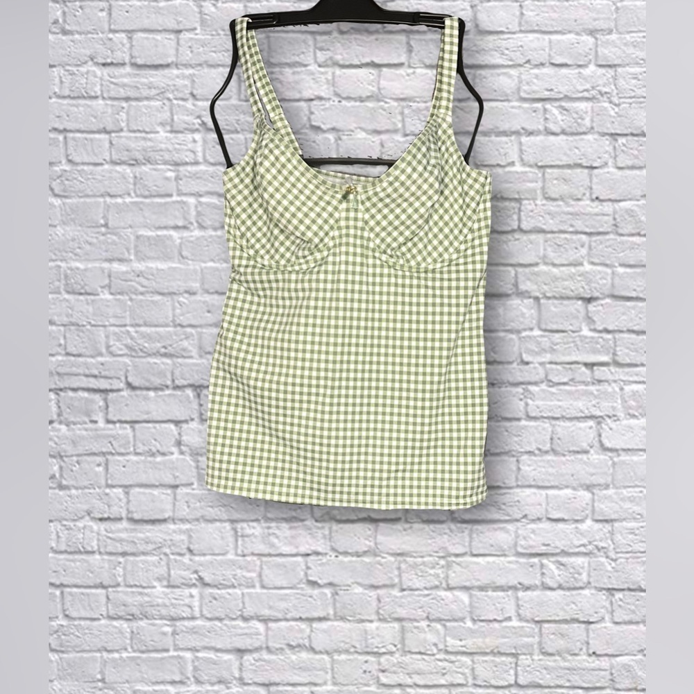 Freya Check In Underwire Plunge Tankini Swim Top